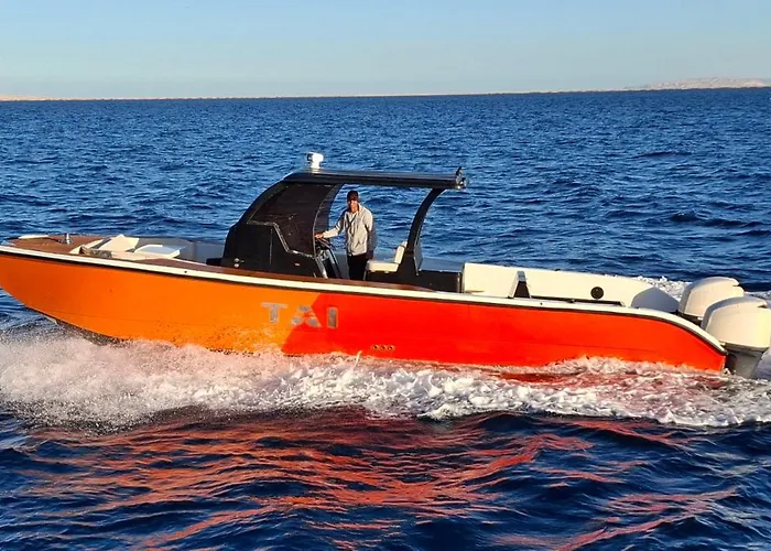Tai Speedboat Orange Bay Island- Paradis Island- Dolphin - Hula Hula Island - Magawish Island-etc Hurghada